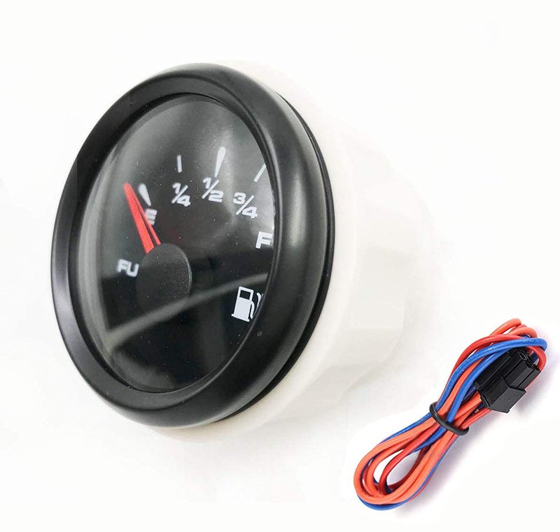 SAMDO Digital Fuel Level Gauge Universal Fuel Meter Signal Adjustable 7 Color Backlight 52mm 12V/24V 0-190ohm, 240-33ohm, 240-30ohm, 0-180ohm, 10-180ohm - Image 3